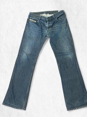 Diesel dark indigo ZATINY bootcut selvage